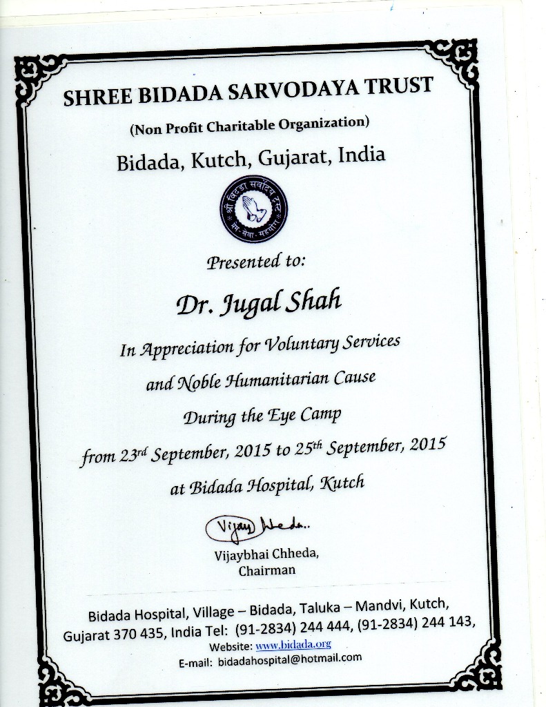 Maa Nursing Home Certificate 18