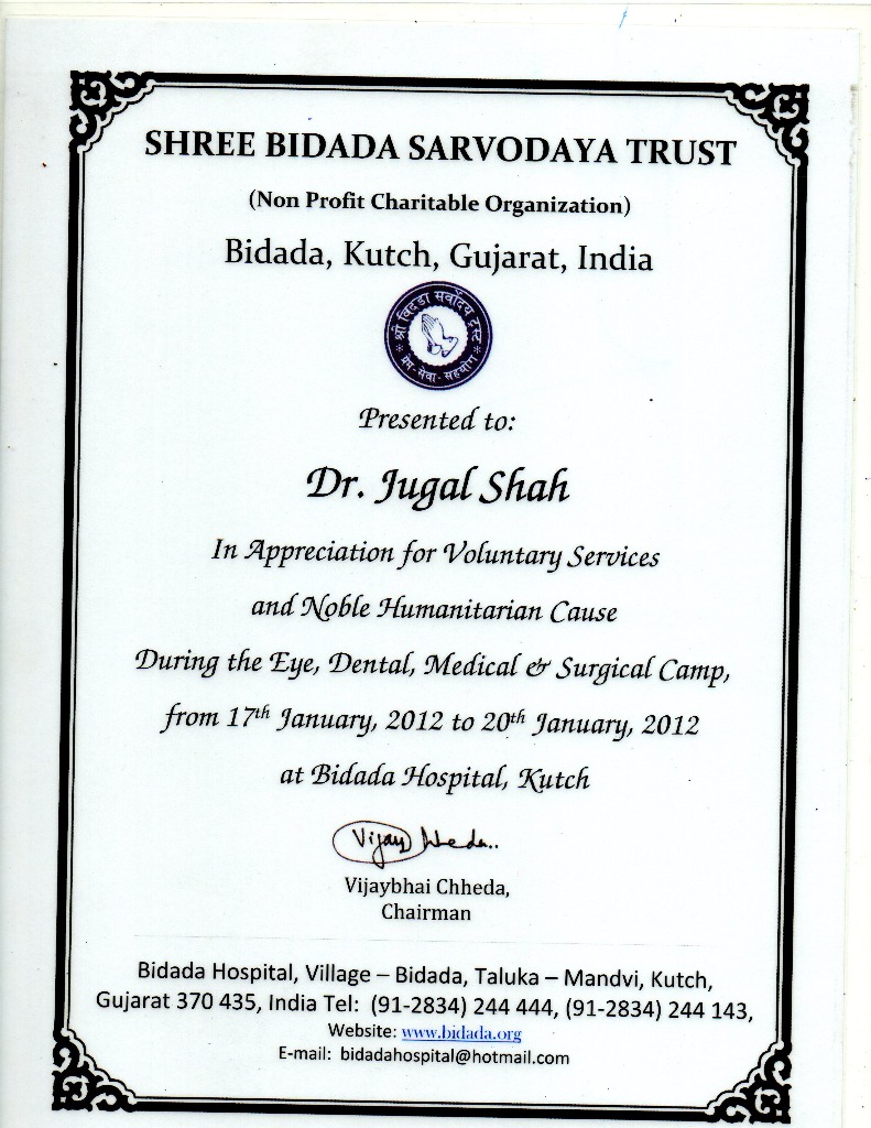 Maa Nursing Home Certificate 3